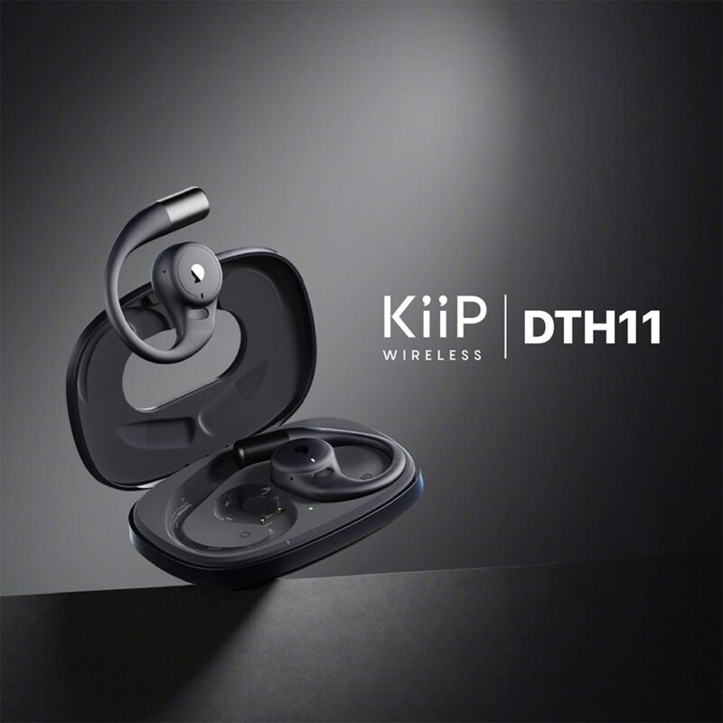 KiiP Wireless DTH11 OWS Sport TWS Earhook Earphone Open Ear Headset Bluetooth HD Voice Call - Image 3