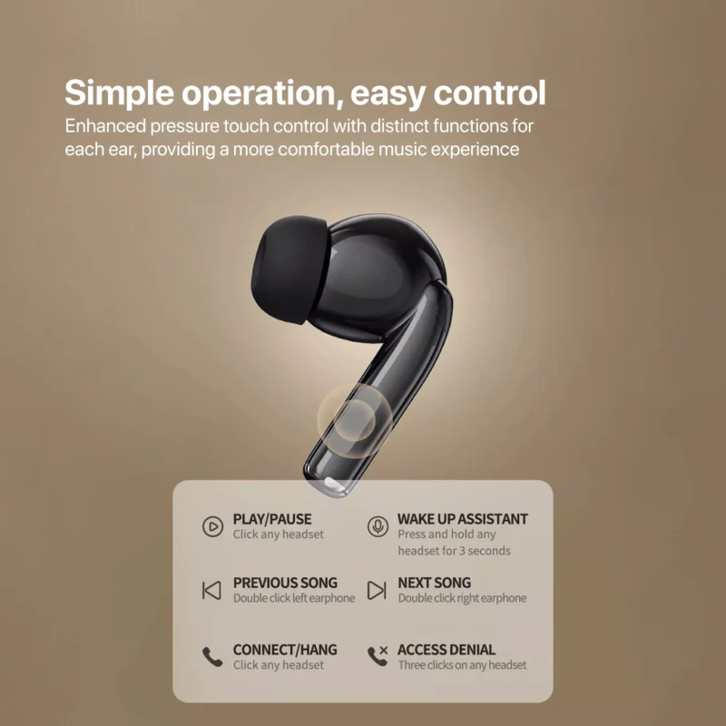 Lenovo Thinkplus EA230 True Wireless Bluetooth Mini Earbuds Earphone TWS Ambient Sound Stereo - Image 4