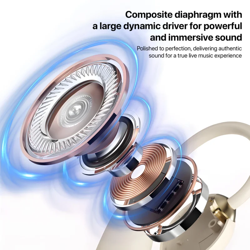 Lenovo Thinkplus EA370 Open Ear Wireless Bluetooth Mini Earbuds Earphone OWS Directional Sound Stereo - Image 7