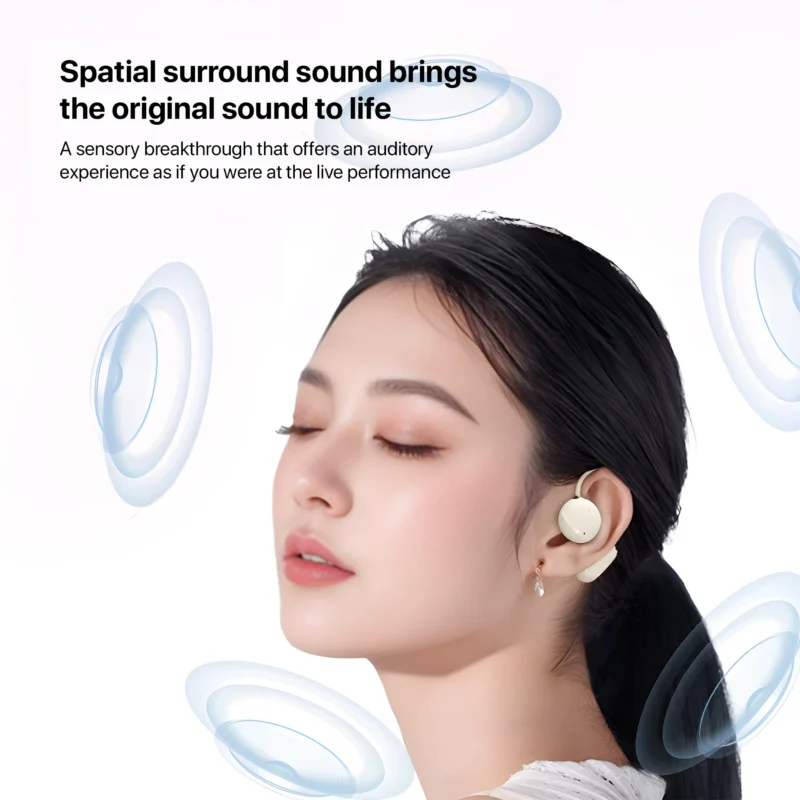 Lenovo Thinkplus EA370 Open Ear Wireless Bluetooth Mini Earbuds Earphone OWS Directional Sound Stereo - Image 8
