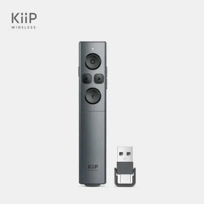 KiiP Wireless LG12 Smart Laser Pointer 2-In-1 Type-C and USB Receiver Presenter Pointer