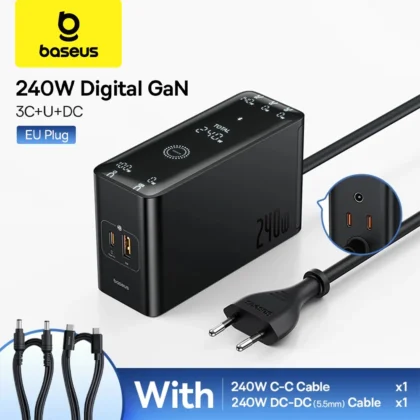 Baseus 240W Desktop Charger PD3.1 QC PPS