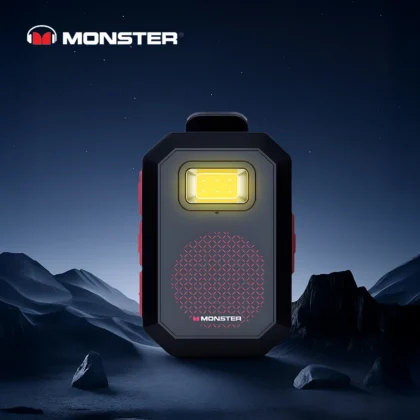 Thinkplus x Monster X901 Speaker Portable Waterproof IP67 Travel Speaker Bluetooth 5.4 Anti Air Magnetic Portable Sound Box