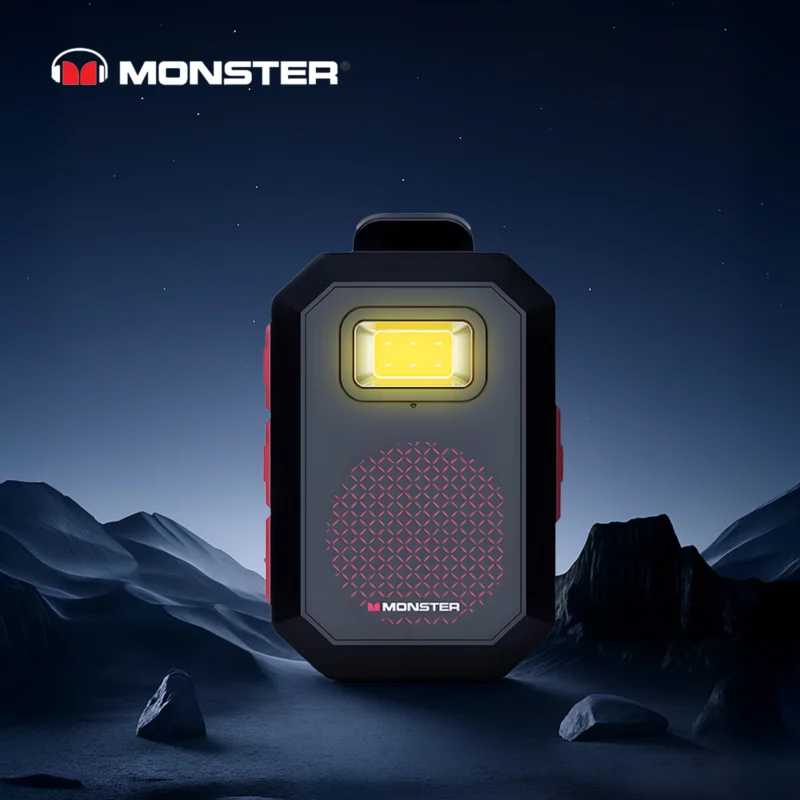 Thinkplus x Monster X901 Speaker Portable Waterproof IP67 Travel Speaker Bluetooth 5.4 Anti Air Magnetic Portable Sound Box