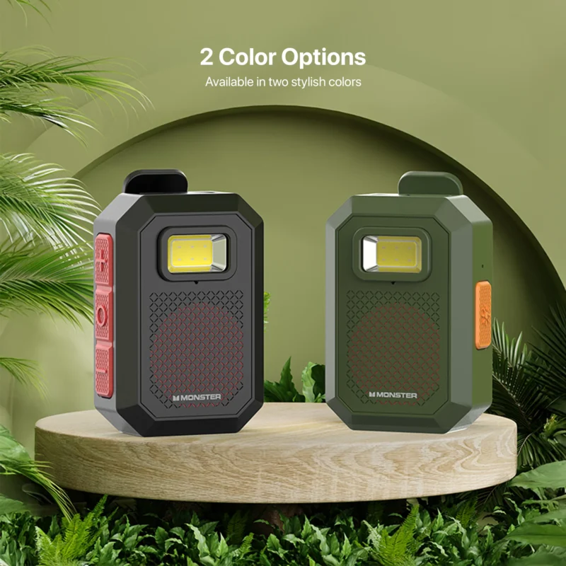 Thinkplus x Monster X901 Speaker Portable Waterproof IP67 Travel Speaker Bluetooth 5.4 Anti Air Magnetic Portable Sound Box - Image 2