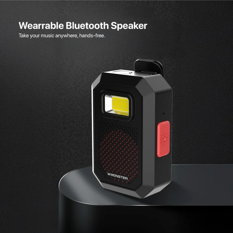 Thinkplus x Monster X901 Speaker Portable Waterproof IP67 Travel Speaker Bluetooth 5.4 Anti Air Magnetic Portable Sound Box - Image 6