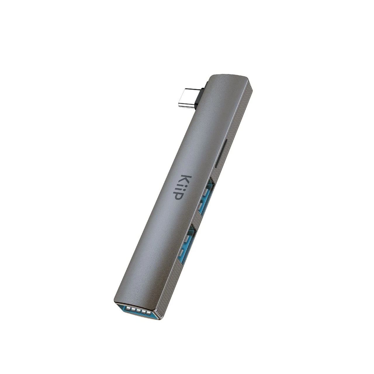 Type-C To 3-Port USB Charging Adapter With Card Reader