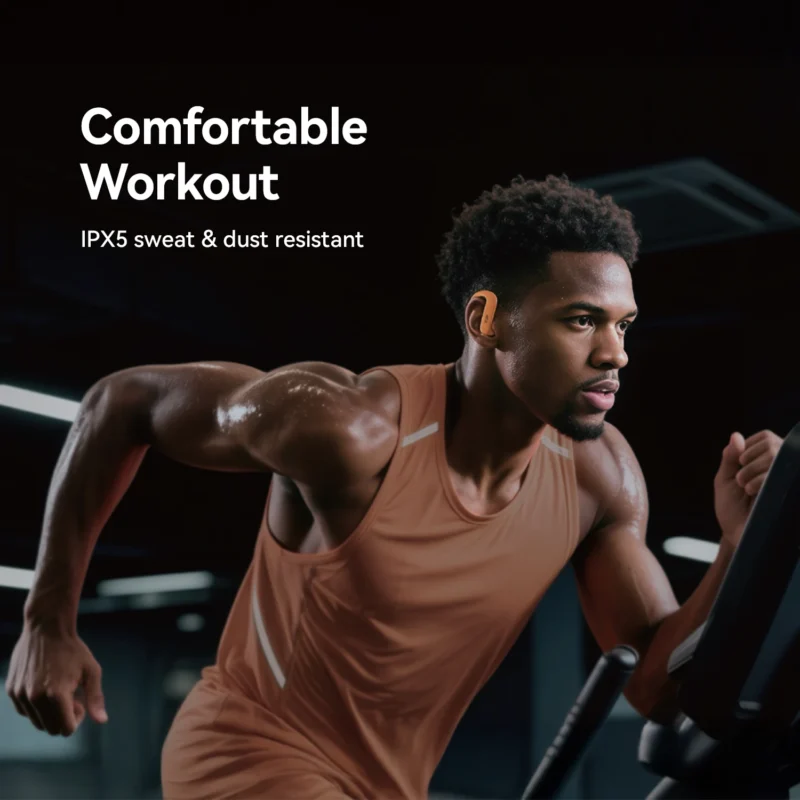 KiiP T50 True Wireless HiFi Bluetooth Earphone ENC Sport TWS - Image 4