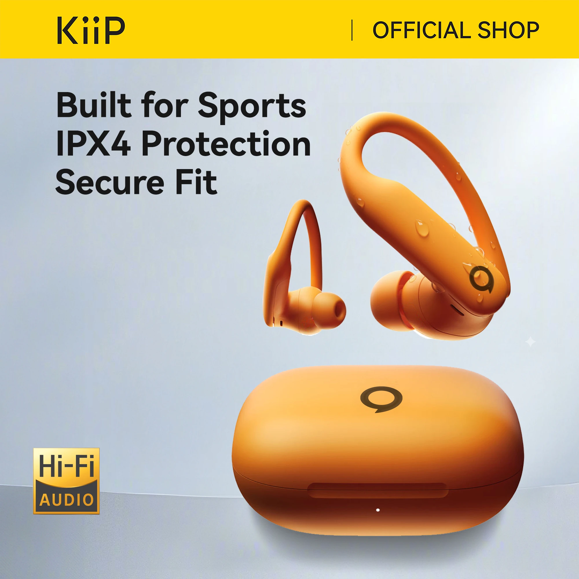 KiiP T50 Lite True Wireless HiFi Bluetooth Earphone ENC Sport TWS Waterproof