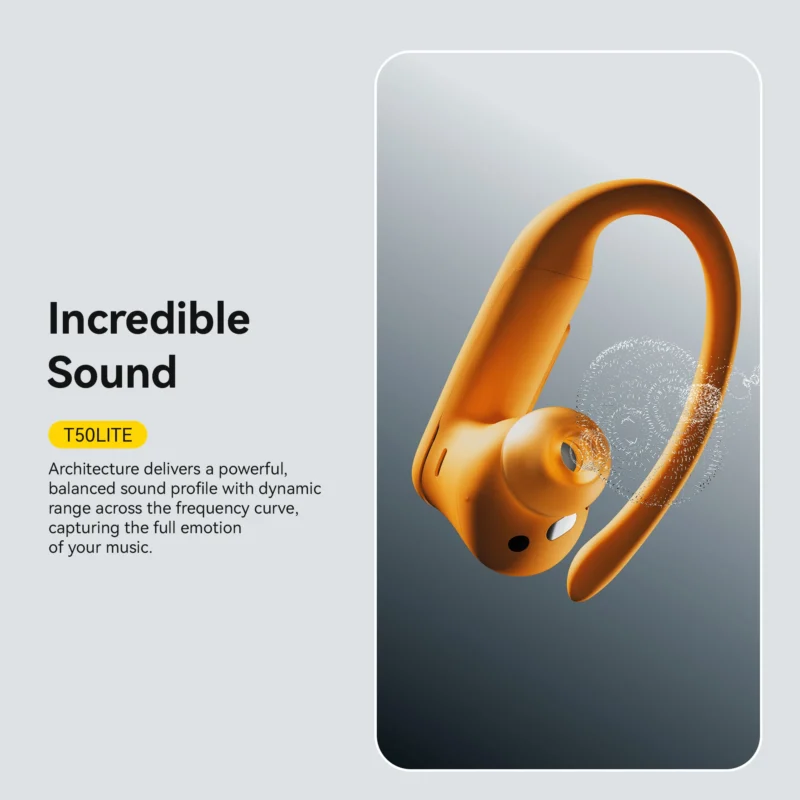 KiiP T50 Lite True Wireless HiFi Bluetooth Earphone ENC Sport TWS Waterproof - Image 4
