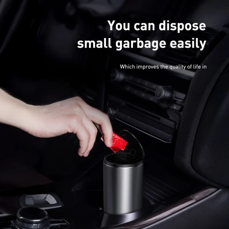 KiiP BIN01 Tempat Sampah Mobil Mini Serbaguna Car Trash Bin Premium Quality - Image 2