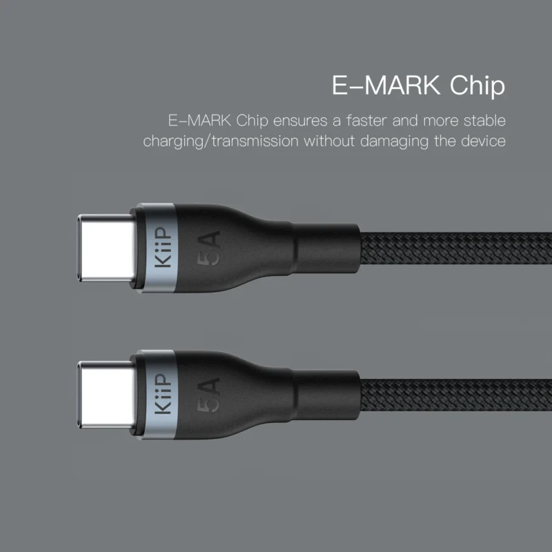 KiiP Cable S6 Fast Charging Kabel Data Type-C to Type-C 100W PD QC 3.0 - Image 4
