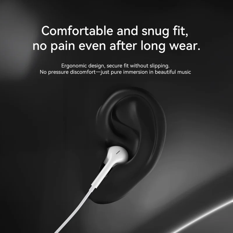 KiiP Headset Handsfree 3.5mm Wired Earphone Mic Earphone Kabel Low Latency - Image 4