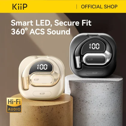 KiiP DTH21 TWS Sport Earphone OWS Headset Bluetooth Sport Gaming Low Latency HiFi Stereo