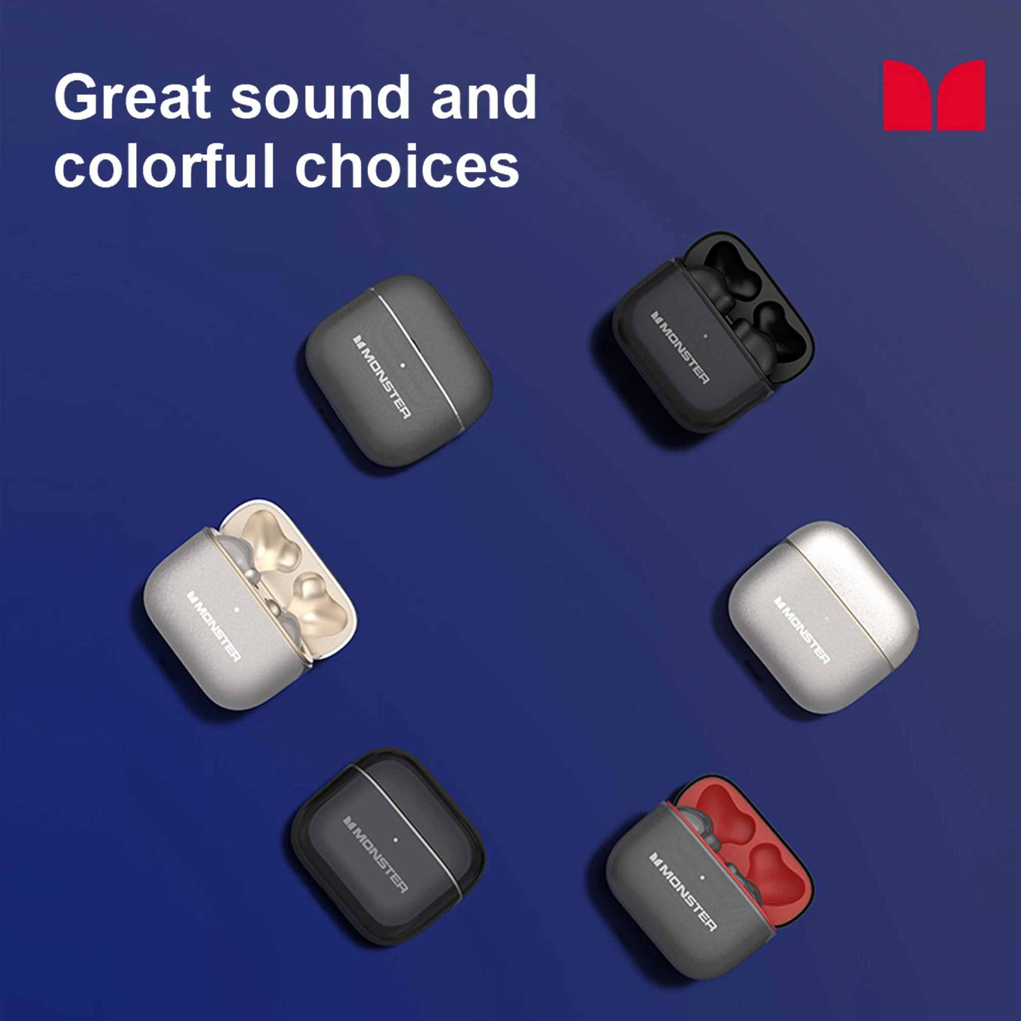 Thinkplus x Monster GT13 True Wireless Bluetooth Earphone TWS Headset Mini Earbuds - Image 6