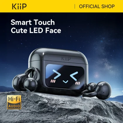 KiiP DTH18 OWS Earclips HiFi Tws Smart Screen Active Noise Reduction