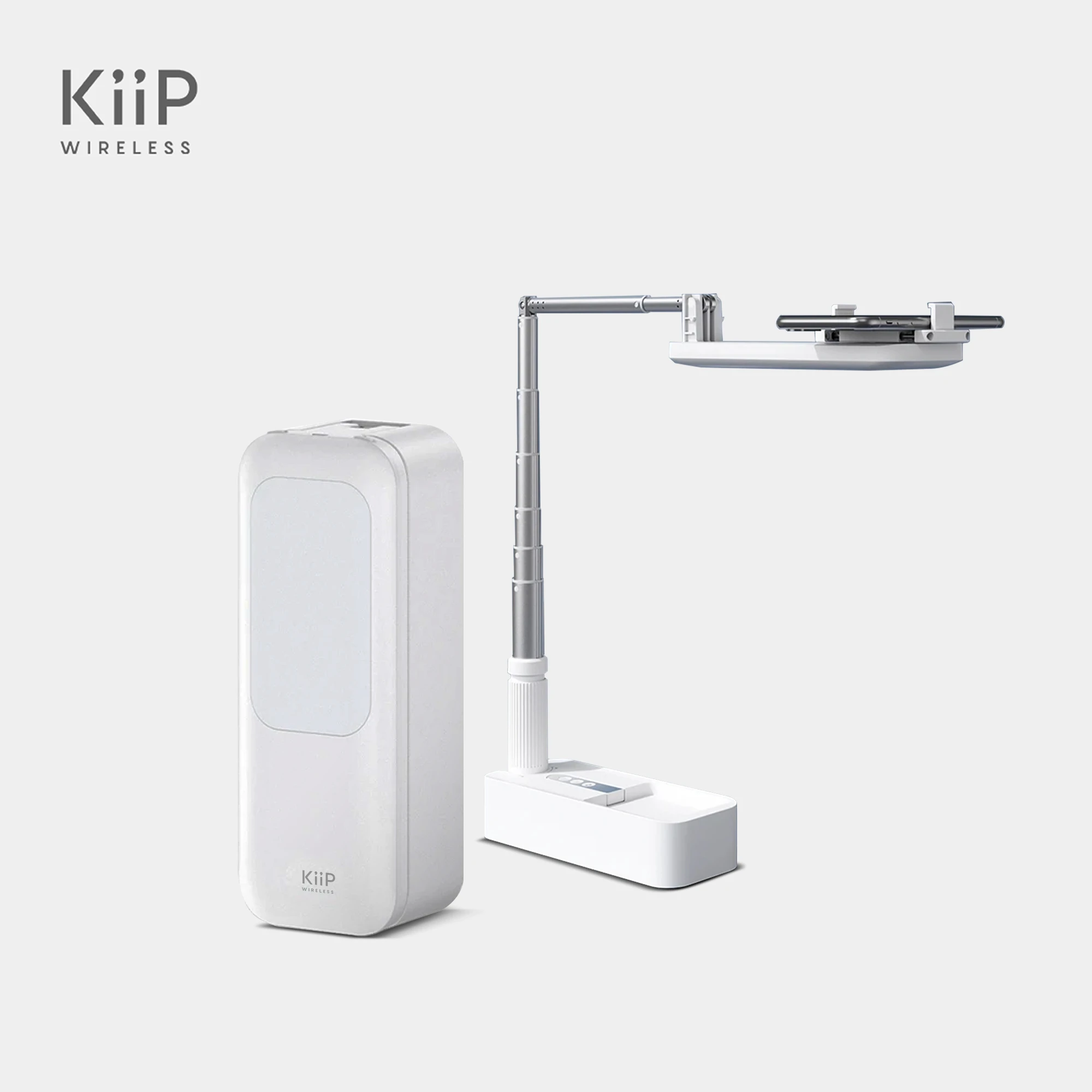 KiiP Wireless Selfie02 Stand Phone Live Stream Lipat Multi Fungsi Ring Light LED