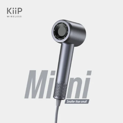 KiiP Wireless Mini High Speed Hair Dryer Hot & Cold Pengering Rambut Hairdryer Portable Minimalis