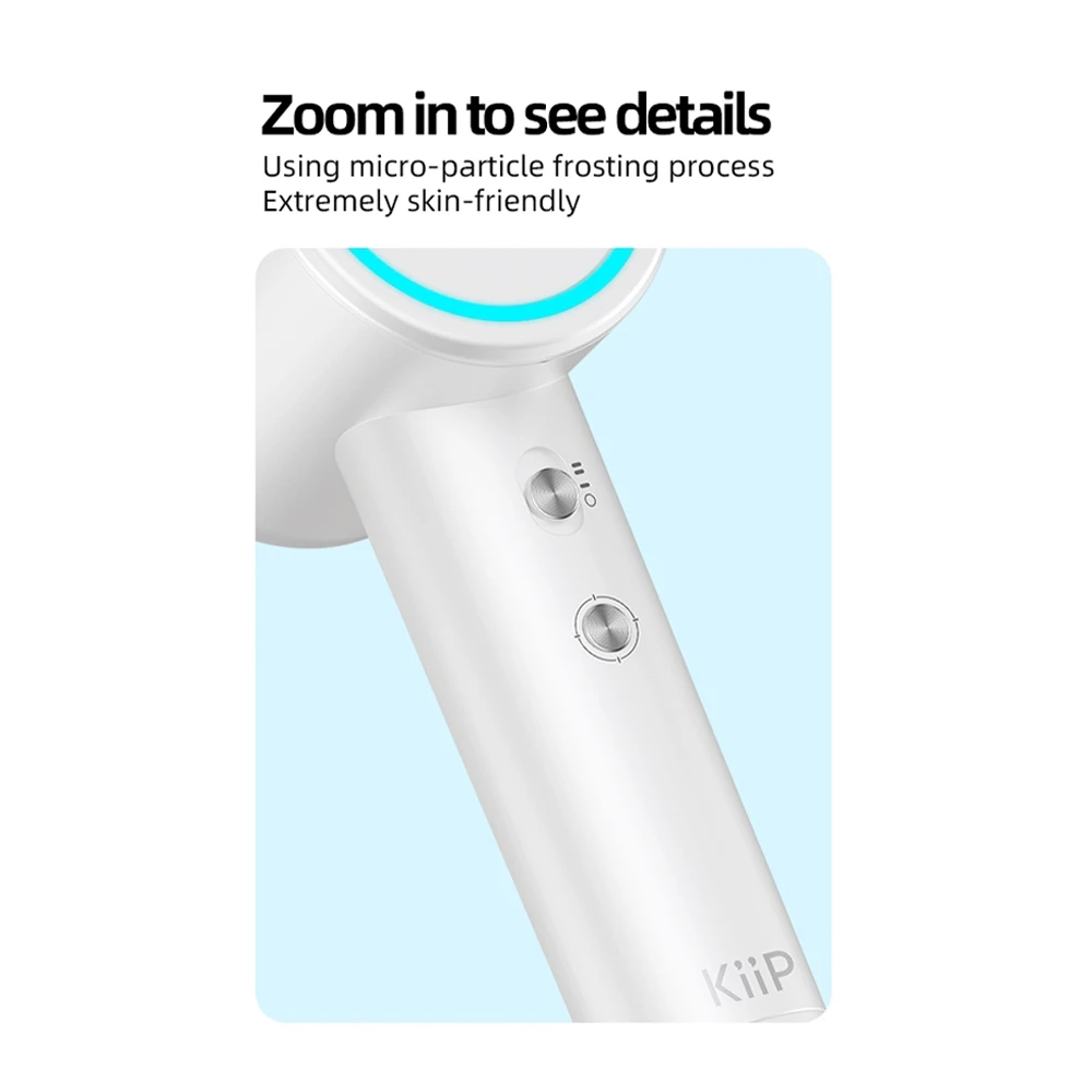 KiiP Wireless Mini High Speed Hair Dryer Hot & Cold Pengering Rambut Hairdryer Portable Minimalis - Image 9