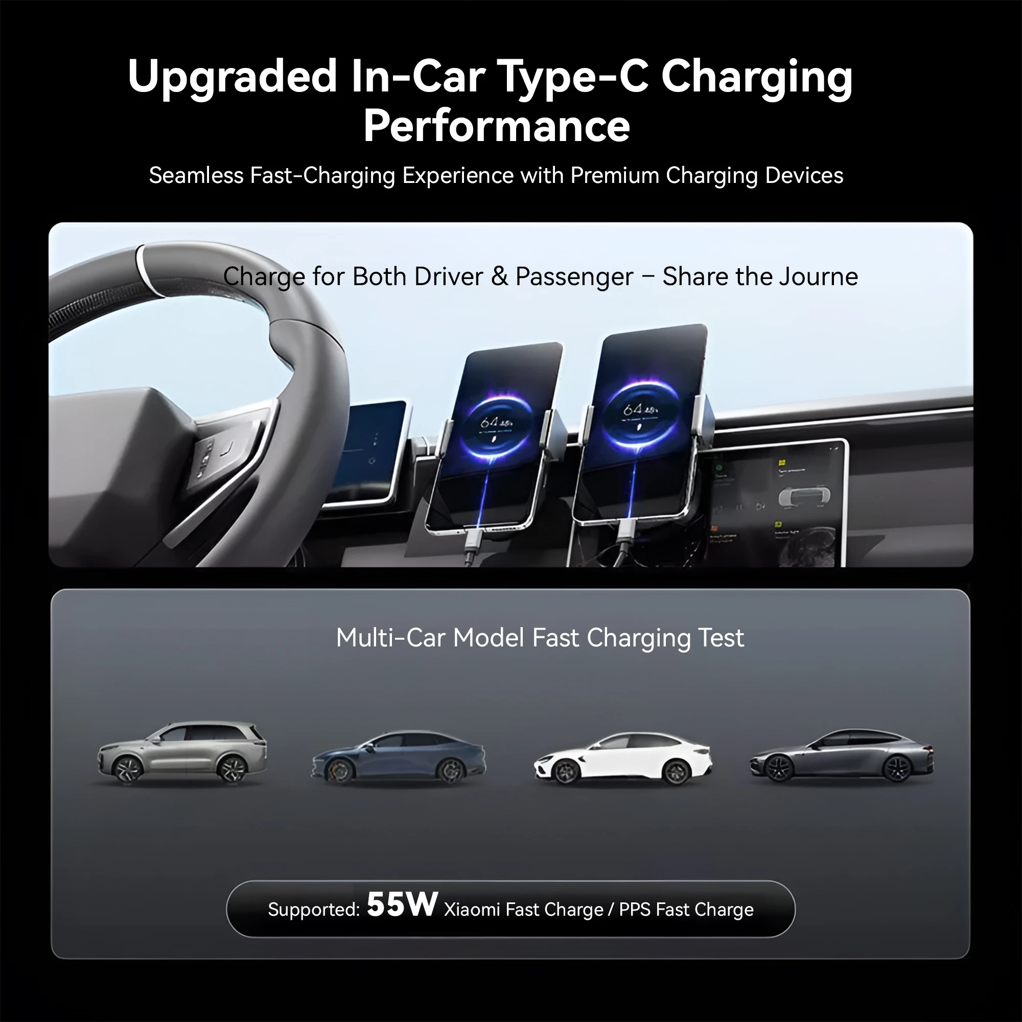 Cuktech 10 C2C515 Kabel Data 2in1 100W PD3.0 PP3 QC4 Fast Charging - Image 7