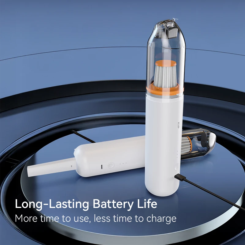 KiiP Cordless Car Vacuum Cleaner Portable Mini 4500Pa Alat Penyedot Debu Mobil dan Kasur Rumah - Image 5