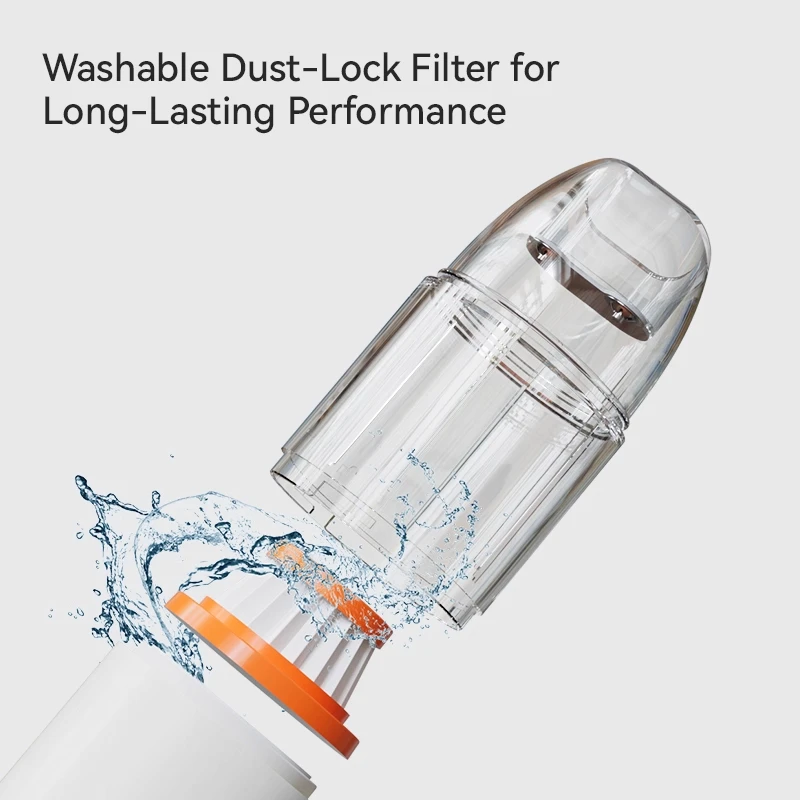 KiiP Cordless Car Vacuum Cleaner Portable Mini 4500Pa Alat Penyedot Debu Mobil dan Kasur Rumah - Image 6