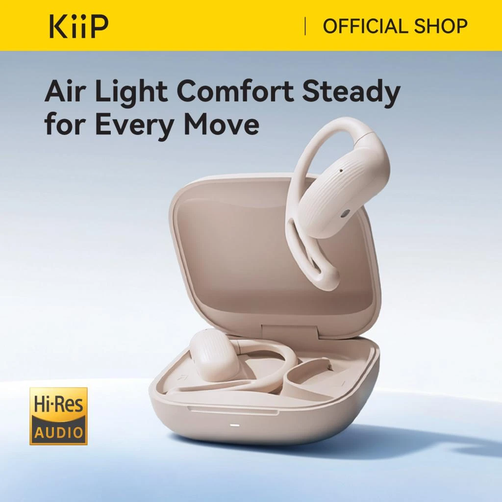 KiiP DTH23 OWS OpenAir Ear-Hook Earphones Bluetooth TWS Hi-Fi Stereo