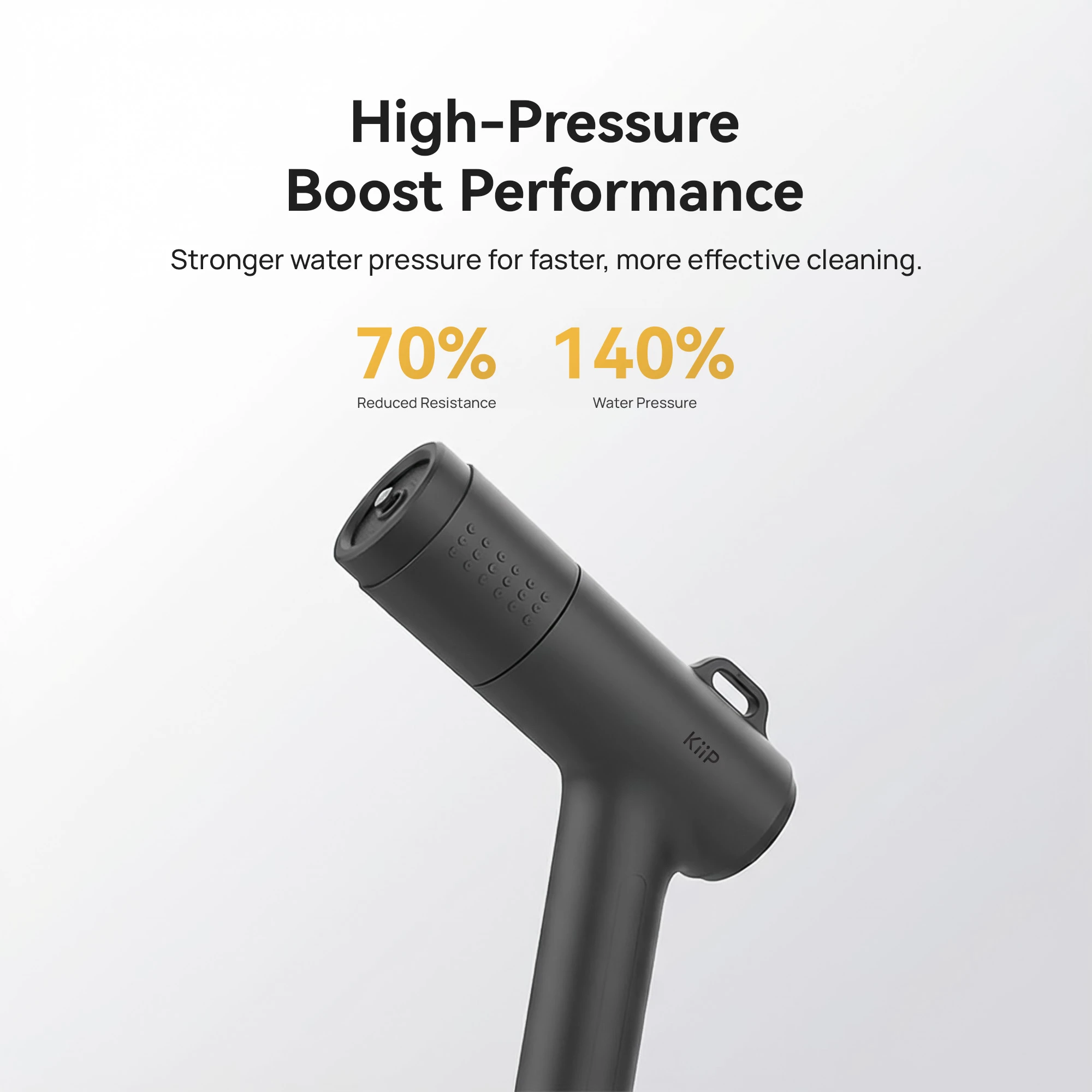 KiiP Water Gun Spray Jet Cleaner Nozzle Semprotan Selang Air Cuci Mobil Gulung Car Wash - Image 6