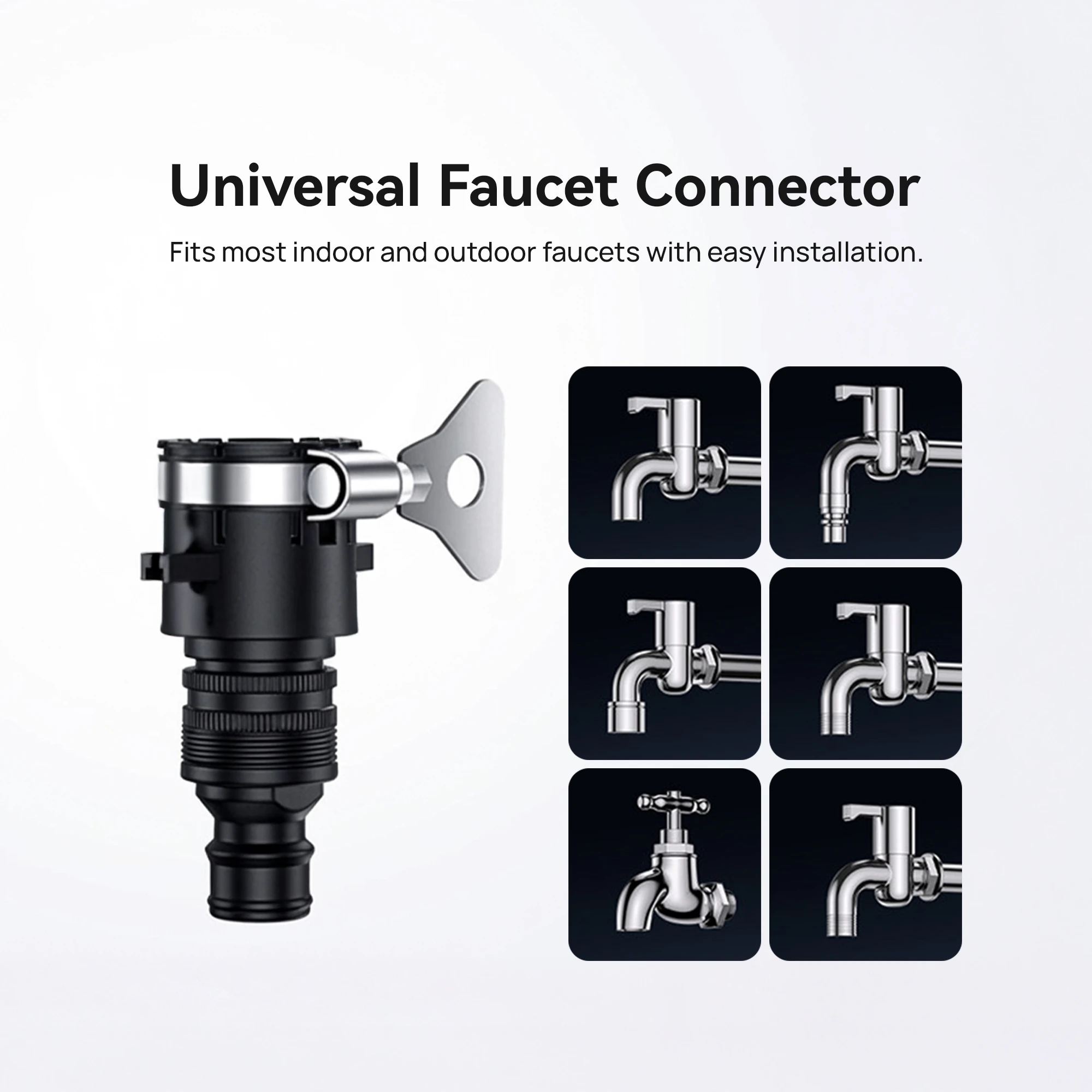 KiiP Water Gun Spray Jet Cleaner Nozzle Semprotan Selang Air Cuci Mobil Gulung Car Wash - Image 4